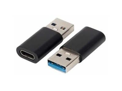 MicroConnect - USB-adapter - USB-type A (hann) til 24 pin USB-C (hunn) - USB 3.1 - svart
