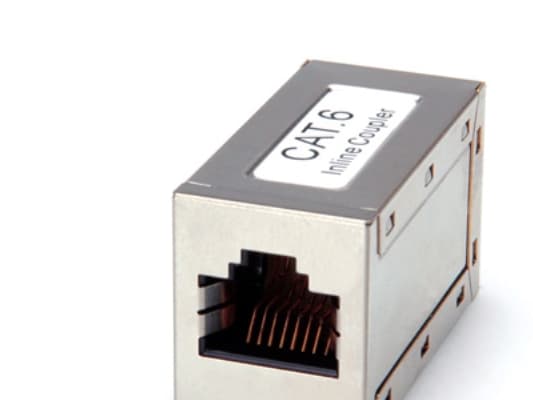 ROLINE RJ-45 Modular Coupler, RJ-45, RJ-45, Sølv