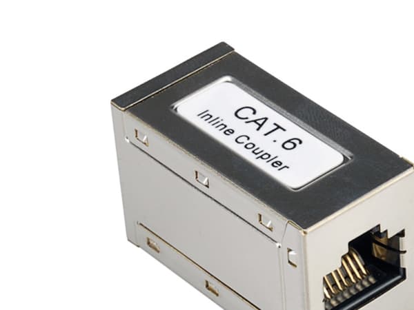 ROLINE RJ-45 Modular Coupler, RJ-45, RJ-45, Sølv