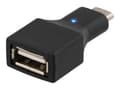 Miniatyrbild 4 av 5: DELTACO USBC-1200 - USB-adapter - USB (hona) till 24 pin USB-C (hane) - USB 2.0 - svart