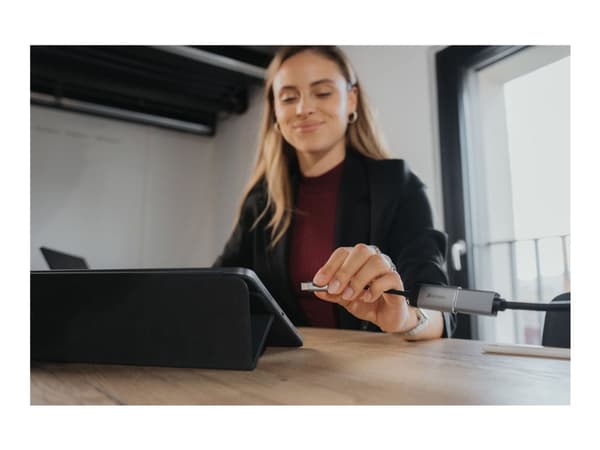 Verbatim - Videokort - 24 pin USB-C hane till HDMI hona - 10 cm - stöd för 4K