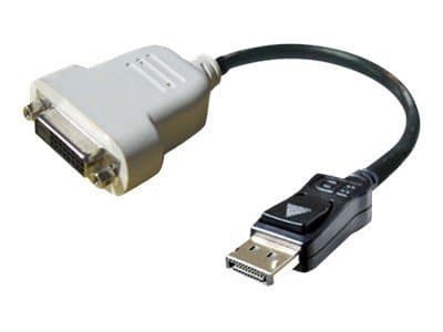 Dell DisplayPort-to-DVI Adapter - DVI-adapter - DisplayPort (hane) till DVI-D (hona) - för Alienware M11; Inspiron 3647, 3847; Latitude E7440; OptiPl