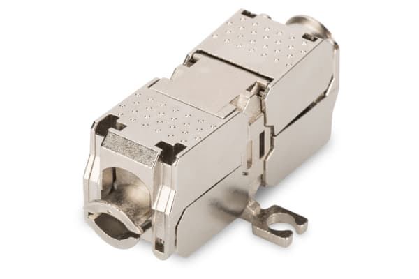 Digitus DN-93909, RJ-45, Metallisk, Cat6a, Nickel, Zink, -10 - 60 ° C