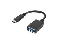 Lenovo - USB-adapter - USB typ A (hona) till 24 pin USB-C (hane) - USB 3.0 - 5 V - 2 A - 14 cm