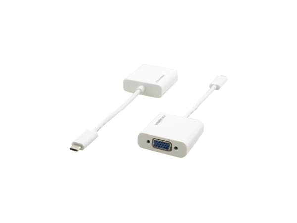 Kramer Electronics ADC-U31C/GF, 0,17 m, USB Type-C, VGA (D-Sub), Hanstik, Hunstik, Lige