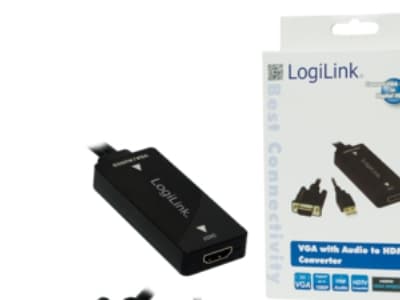 LogiLink CV0060, 1080p, 720p, Assorted, 105mm, 31mm, 186mm, 135g
