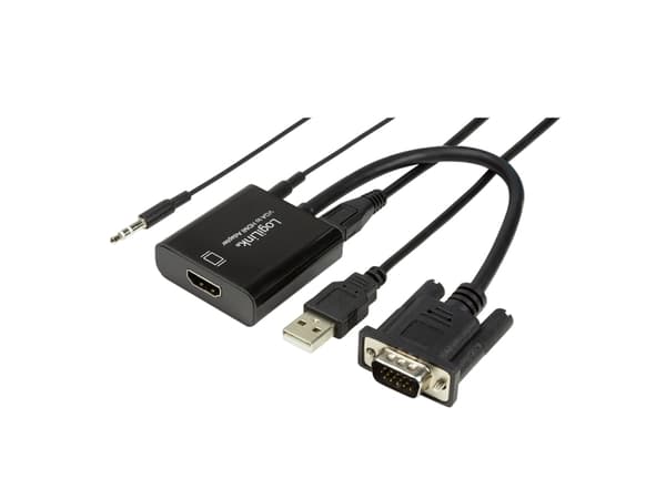 LogiLink CV0060, 1080p, 720p, Assorted, 105mm, 31mm, 186mm, 135g