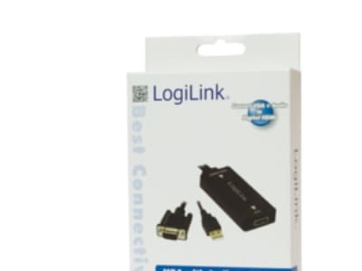 LogiLink CV0060, 1080p, 720p, Assorted, 105mm, 31mm, 186mm, 135g
