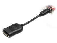 HP - DVI-adapter - DisplayPort (hann) til DVI-D (hunn) - svart - for Quadro FX 3800