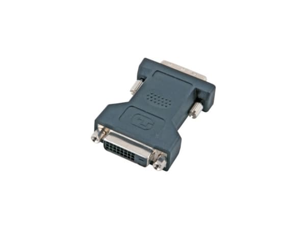 EFB-Elektronik EFB DVI-VGA-adapter, 2x DVI-D 24+1, Bu.-Bu., schwarz (EB464)