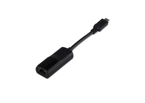 Acer - Nettverksadapter - USB-C - 1GbE - svart - for Chromebook 51X; ConceptD 3 Ezel; Extensa 15; Swift 3 Pro Series; TravelMate Spin B3