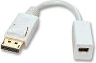 Lindy 41060 videokabelkobling 0,15 m DisplayPort Mini DisplayPort Hvit
