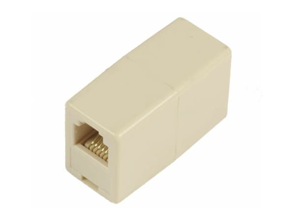 MicroConnect - Verkkoliitin - RJ-11 (naaras) RJ-11 (naaras) - RJ-11 (naaras)