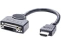 Miniatyrbilde 4 av 5: Lindy 41227, 0,2 m, DVI-D, HDMI, Hunstik - Hanstik, Sort