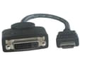 Miniatyrbilde 2 av 5: Lindy 41227, 0,2 m, DVI-D, HDMI, Hunstik - Hanstik, Sort