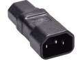 Miniatyrbild 5 av 5: MicroConnect - Adapter för effektkontakt - IEC 60320 C14 till IEC 60320 C15 - 250 V - 15 A - svart