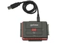 Miniatyrbild 4 av 5: Manhattan 179195, USB Type-A, Svart, SATA 1.0 FCC CE EuP WEEE, 12 V, 70 mm, 98 mm