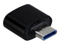 Pikkukuva 1 / 3: Inter-Tech 88885461, USB Type C, USB Type A, Musta