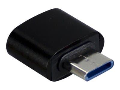 Inter-Tech 88885461, USB Type C, USB Type A, Musta