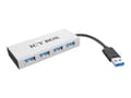 Miniatyrbild 2 av 5: ICY BOX IB-AC6104 - Hubb - 4 x SuperSpeed USB 3.0 - skrivbordsmodell