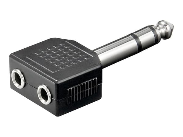 MicroConnect - Audio-adapter - mini-phone stereo 3.5 mm hona till stereojack hane
