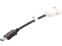 DELL DisplayPort/DVI-D, DisplayPort, DVI-D, Uros, Uros, Musta, Valkoinen