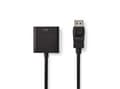 Miniatyrbild 2 av 5: Nedis CCGP37250BK02, 0,2 m, DisplayPort, DVI-D, Hankoppling, Honkoppling, Nickel