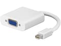 Miniatyrbild 2 av 2: Goobay Mini DP / VGA, SB, VGA (D-Sub), Mini DisplayPort, hane, hona, vit, 1 st