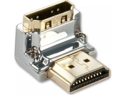 Lindy 41505, HDMI typ A (standard), HDMI typ A (standard), metallisk