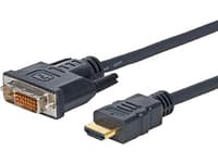 VivoLink Pro - Adapterkabel - DVI-D hane till HDMI hane - 10 m - skärmad - svart - formpressad, tumskruvar