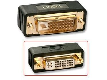 Lindy 41098 kabelkjønnsendring DVI-I DVI-D Sort