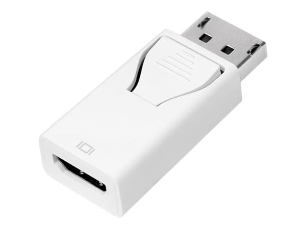 LogiLink - Video adapter - DisplayPort hann til HDMI hunn - hvit