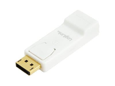 LogiLink - Video adapter - DisplayPort hann til HDMI hunn - hvit