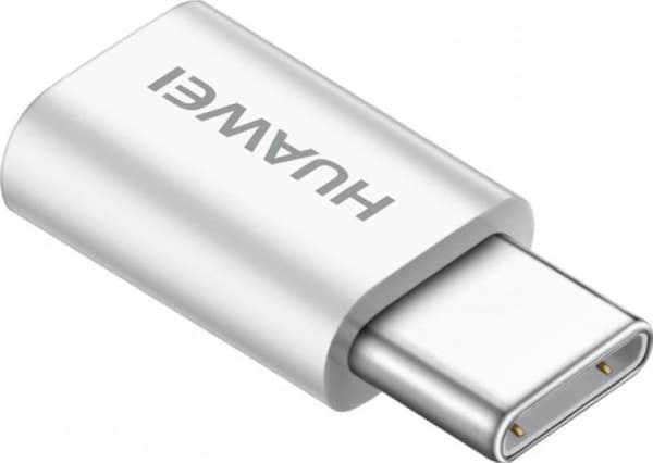 Huawei 4071259 kaapelin sukupuolenvaihtaja MicroUSB USB 3.1 Type-C Valkoinen