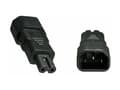 Pikkukuva 3 / 5: MicroConnect - Virtalähdesovitin - IEC 60320 C7 - IEC 60320 C14 - IEC 60320 C14