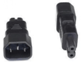 Pikkukuva 5 / 5: MicroConnect - Virtalähdesovitin - IEC 60320 C7 - IEC 60320 C14 - IEC 60320 C14