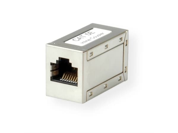 ROLINE Modular Coupler, RJ-45, RJ-45, Sølv