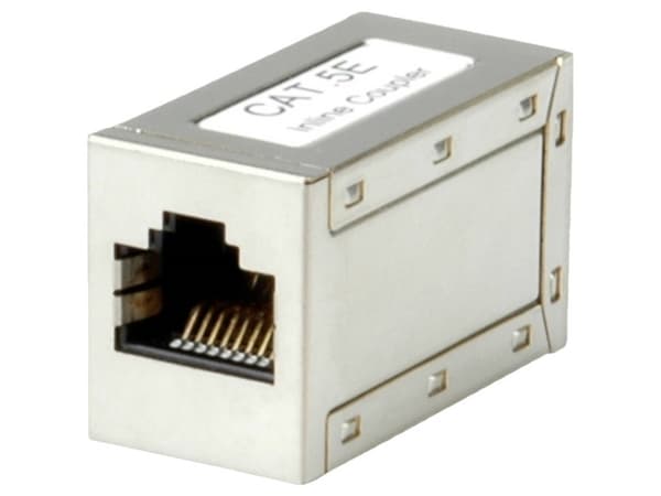 ROLINE Modular Coupler, RJ-45, RJ-45, Sølv
