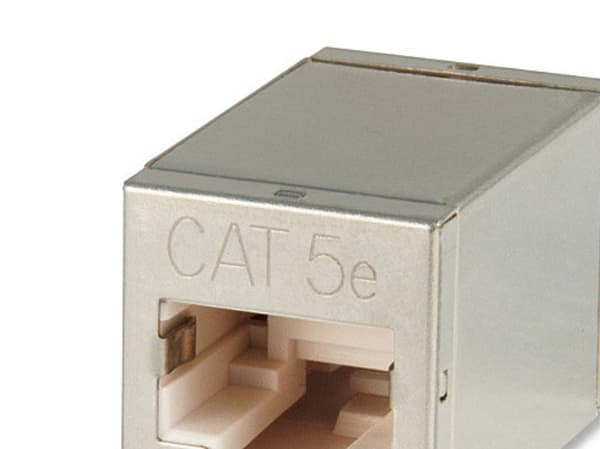 Lindy 60187, RJ45, RJ45, Metallisk
