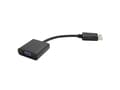 Miniatyrbild 5 av 5: Value 12.99.3135, 150 m, VGA (D-Sub), DisplayPort, Hankoppling, Honkoppling, Svart