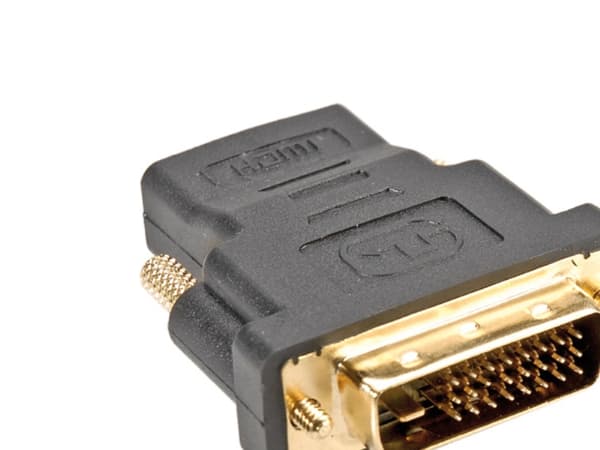 ROLINE DVI-HDMI Adapter, DVI-D, HDMI, Svart