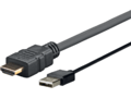 Miniatyrbild 4 av 5: VivoLink Pro - Adapterkabel - USB hane till HDMI hane - 1 m - stöd för 4K