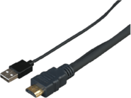VivoLink Pro - Adapterkabel - USB hane till HDMI hane - 1 m - stöd för 4K