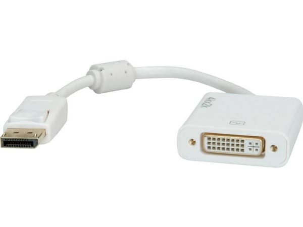 ROLINE 12.03.3136, 0,15 m, DisplayPort, DVI-D, Hankjønn, Hunkjønn, 3840 x 2160