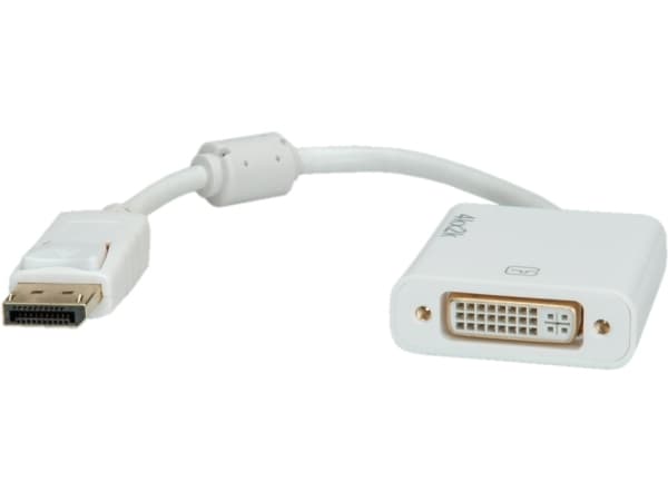 ROLINE 12.03.3136, 0,15 m, DisplayPort, DVI-D, Hankjønn, Hunkjønn, 3840 x 2160