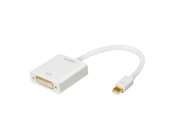 LogiLink CV0037B, 0,15 m, Mini DisplayPort, DVI, Hankjønn, Hunkjønn, 1920 x 1080 piksler