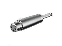 MicroConnect - Audioadapter - monojakk hann til XLR3 hunn