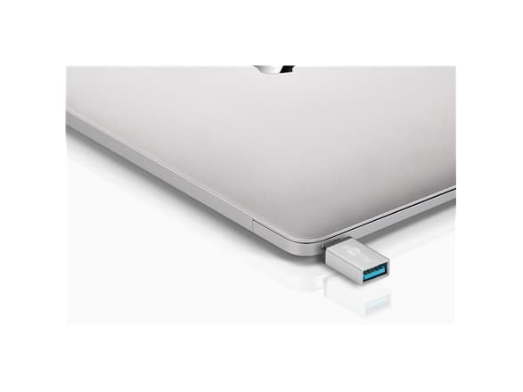 Goobay 56620, USB C, USB A, Sølv
