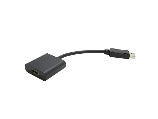 Value 12.99.3134, 150 m, DisplayPort, HDMI Typ A (standard), Hankoppling, Honkoppling, Svart
