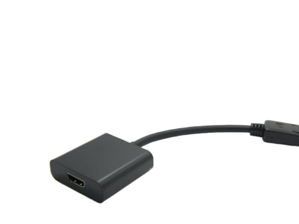 Value 12.99.3134, 150 m, DisplayPort, HDMI Typ A (standard), Hankoppling, Honkoppling, Svart
